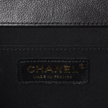 Chanel Grained Calfskin Quilted Medium Flap Black 6 of 10