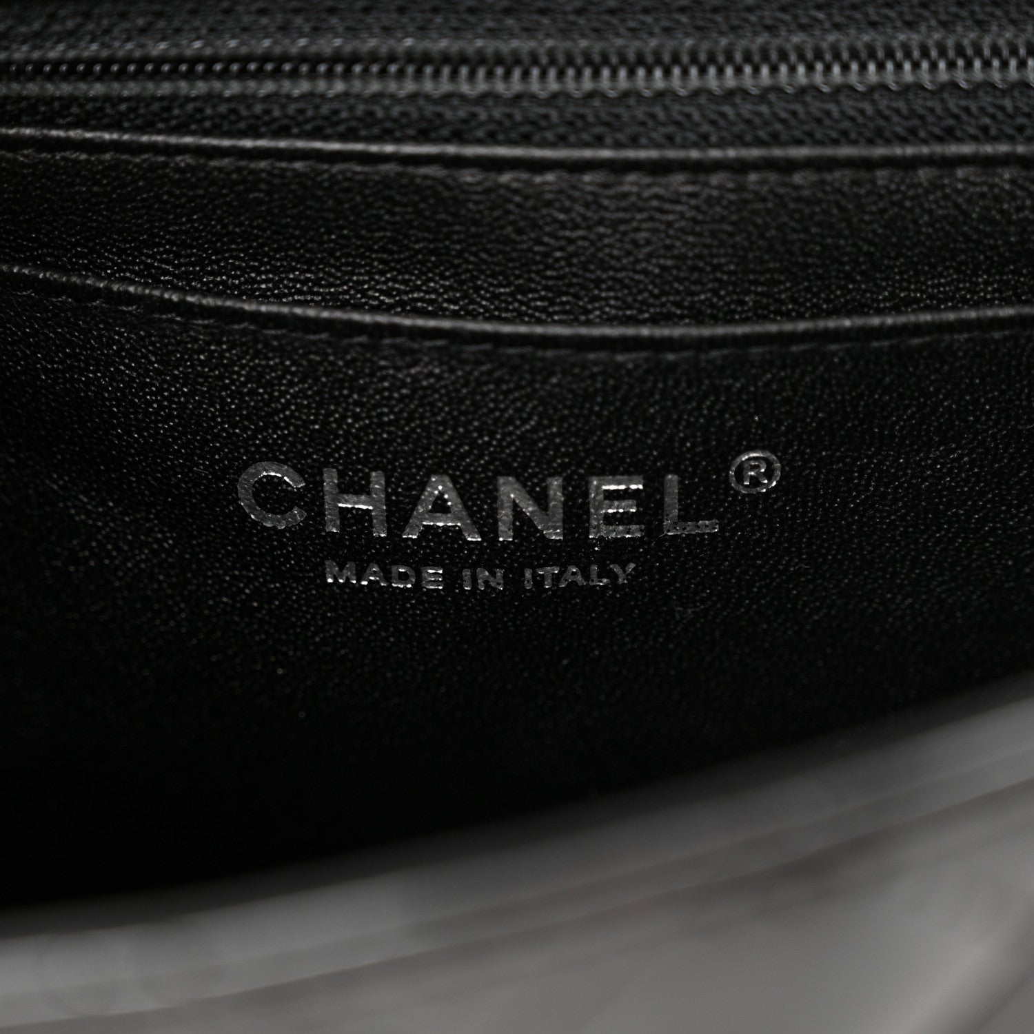 Chanel Patent Calfskin Quilted Mini Rectangular Flap Black 6 of 11