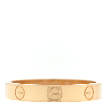 Cartier 18K Yellow Gold 3.5mm LOVE Wedding Band Ring 57 8 1 of 5