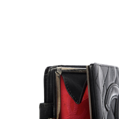Chanel Calfskin Quilted Cambon Bi-Fold Wallet Black 9 of 9