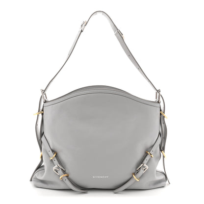 Givenchy Calfskin Medium Voyou Bag Light Grey 1 of 10