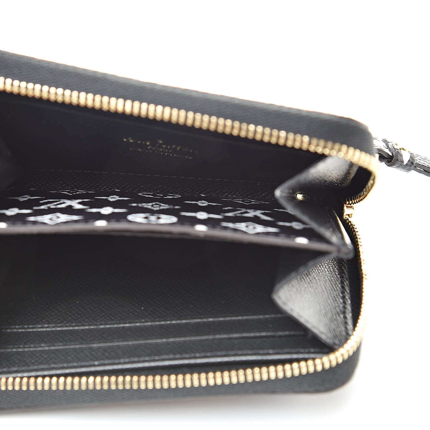 Louis Vuitton Monogram Giant Jungle Zippy Coin Purse Black 5 of 8