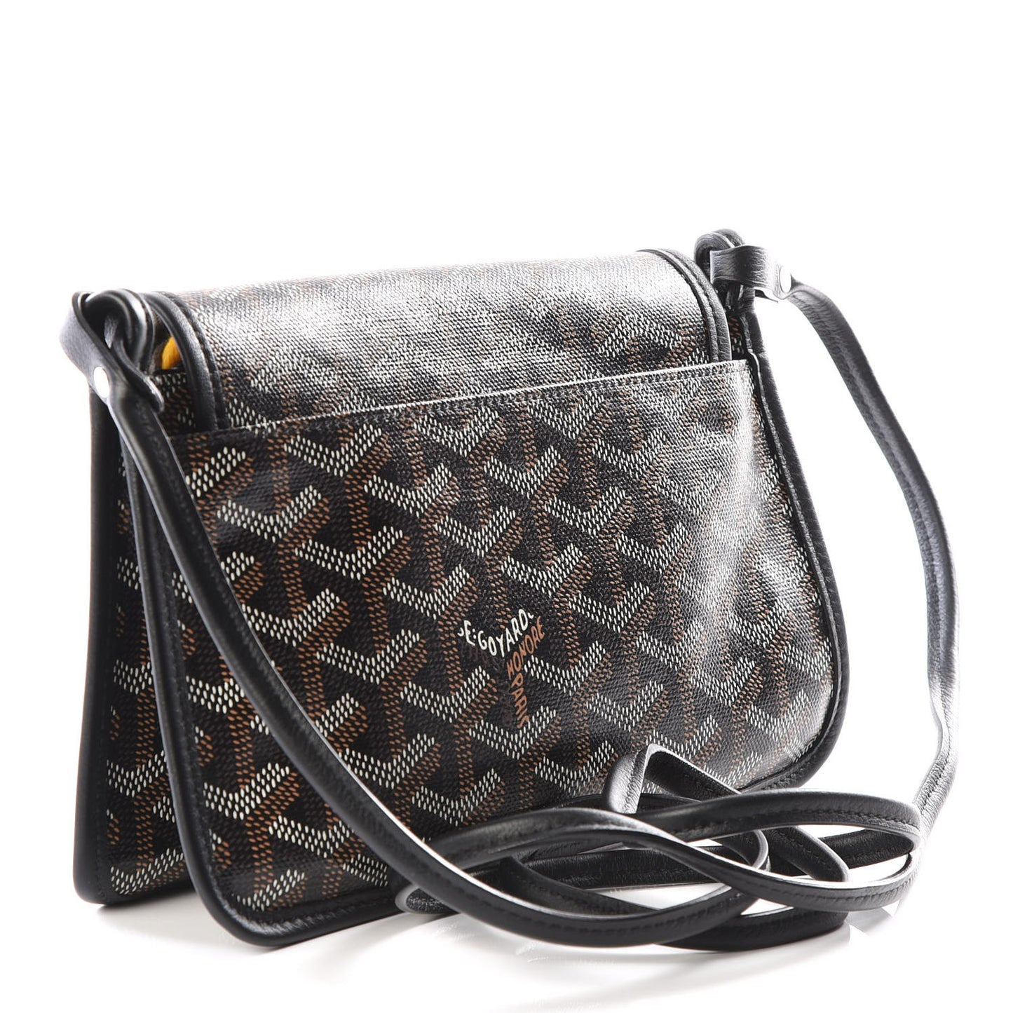 Goyardine Plumet Wallet Clutch Black
