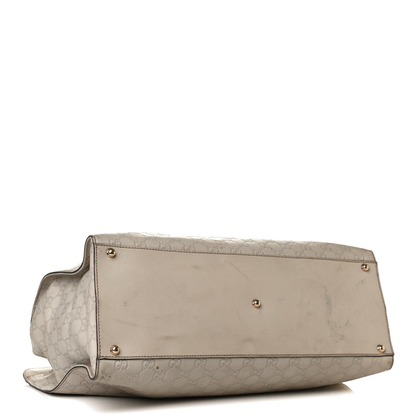 Guccissima Piston Tote Off White
