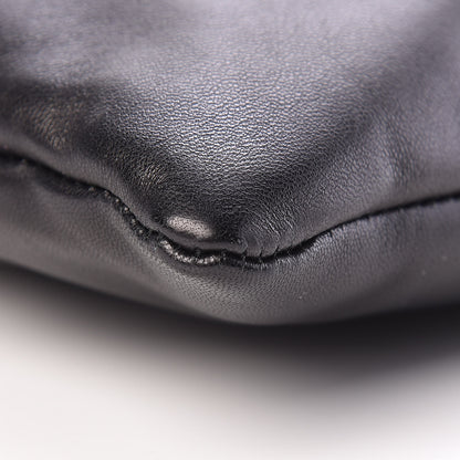 Prada Soft Calf Clutch Black 10 of 12
