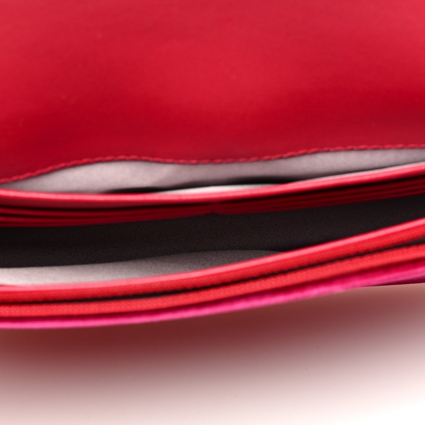 Velvet Crystal Cheri Wallet on Chain Pink
