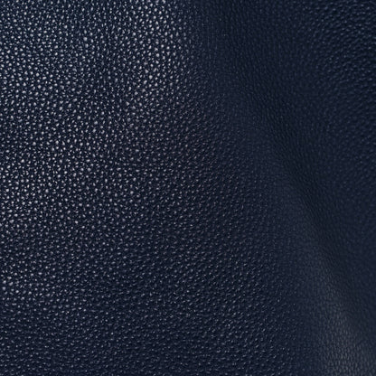 Mansur Gavriel Tumbled Calfskin Large Shopping Tote Navy 6 of 9