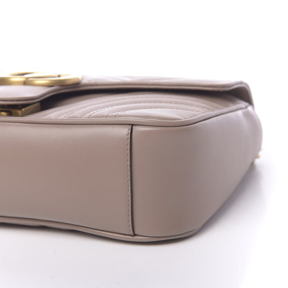 Gucci Calfskin Matelasse Small GG Marmont Shoulder Bag Porcelain Rose 9 of 11
