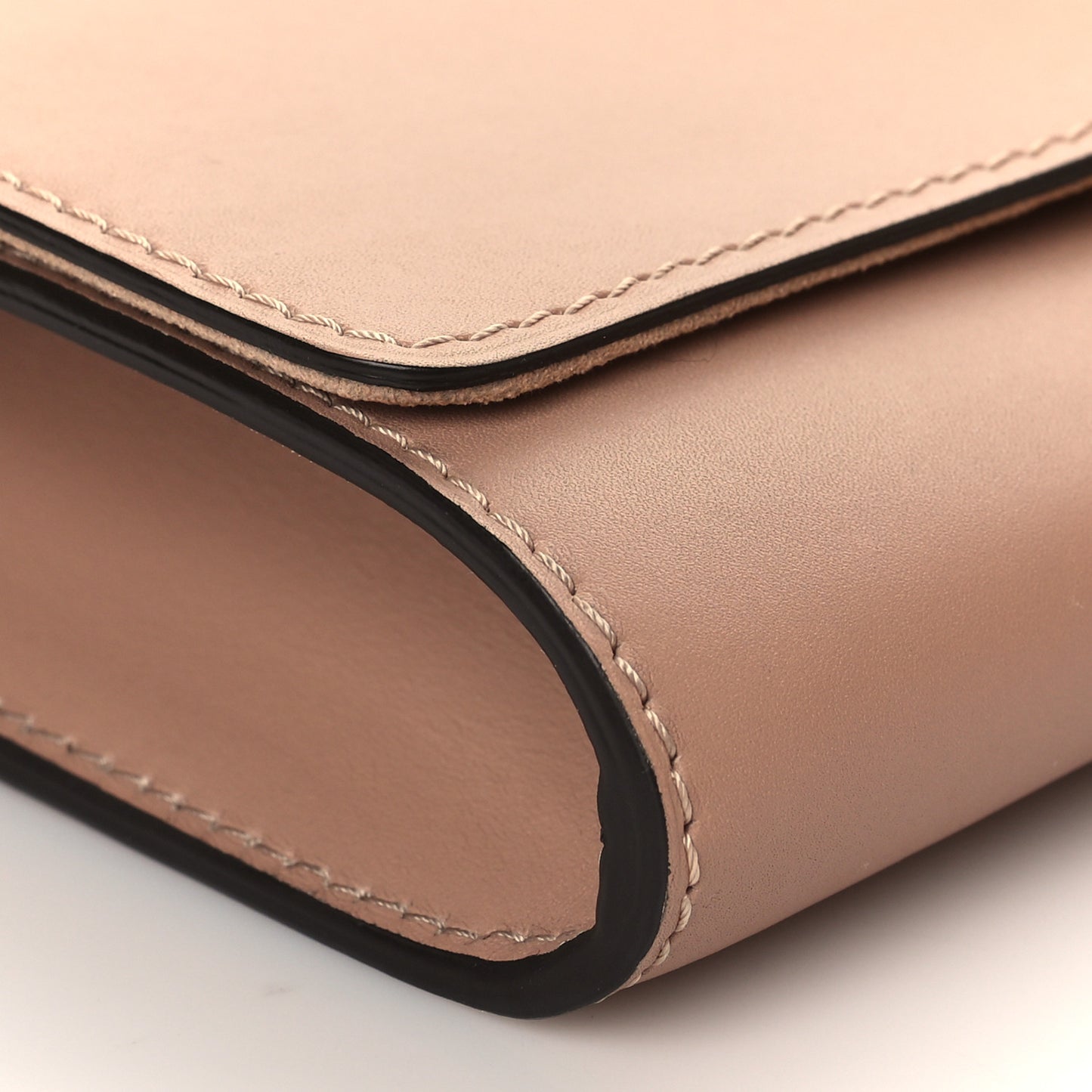 Calfskin Chain Louise MM Nude