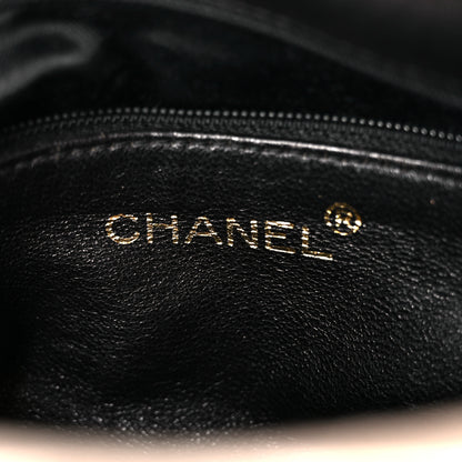 Chanel Suede Quilted CC Tassel Camera Case Grey 6 of 12