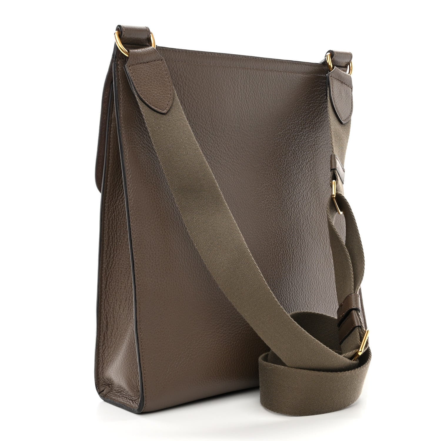 Mulberry Grain Calfskin New Antony Messenger Crossbody Earth Grey 3 of 9
