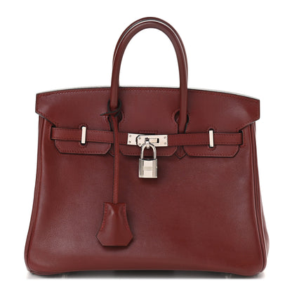 Hermes Swift Birkin 25 Rouge H 1 of 10