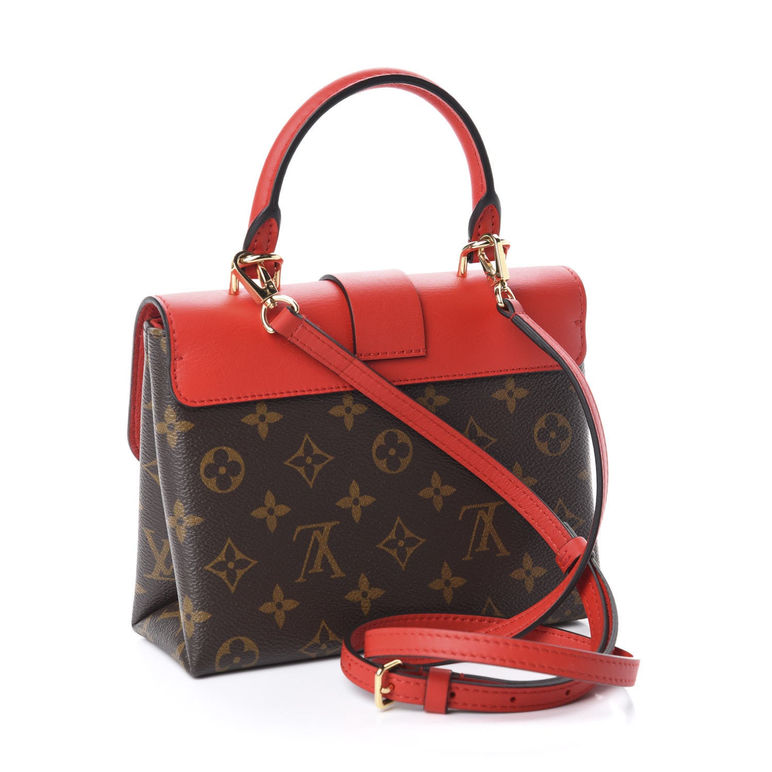 Louis Vuitton Monogram Locky BB Coquelicot 3 of 11