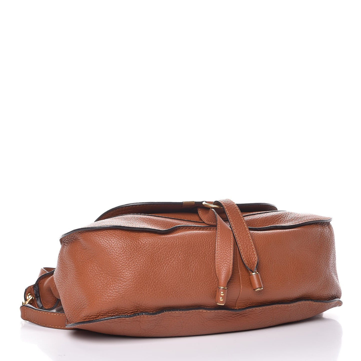 Calfskin Medium Marcie Satchel Tan