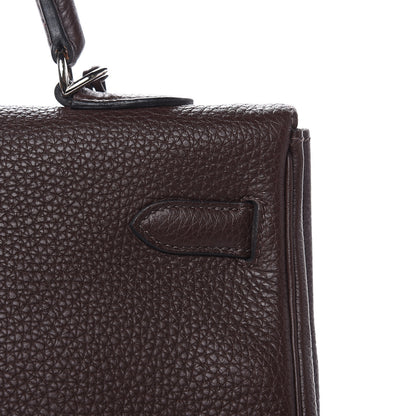 Hermes Togo Kelly Retourne 35 Chocolate 26 of 32