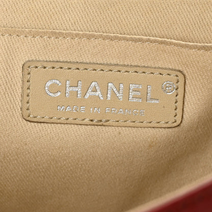Chanel Calfskin Quilted In The Business Flap Bag Red 6 of 10