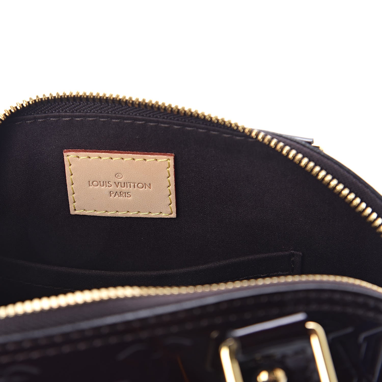 Louis Vuitton Vernis Alma BB Amarante 6 of 9