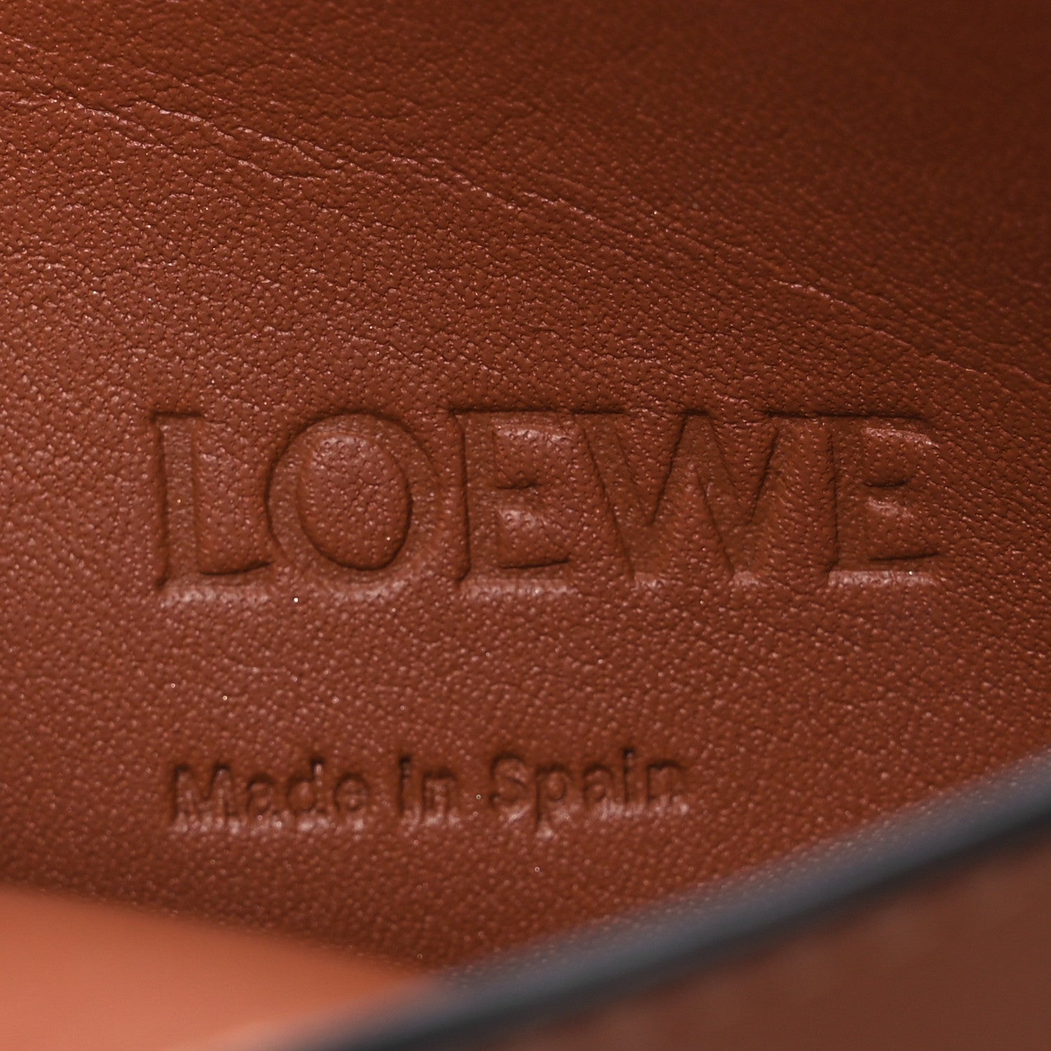 Loewe Classic Calfskin Dice Pocket Tan 6 of 10