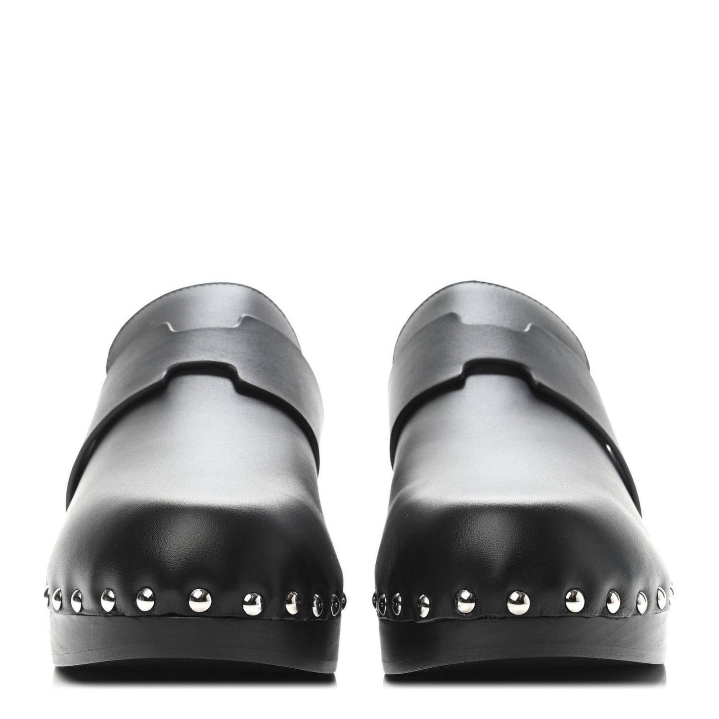 Calfskin Calya Mules 37 Black