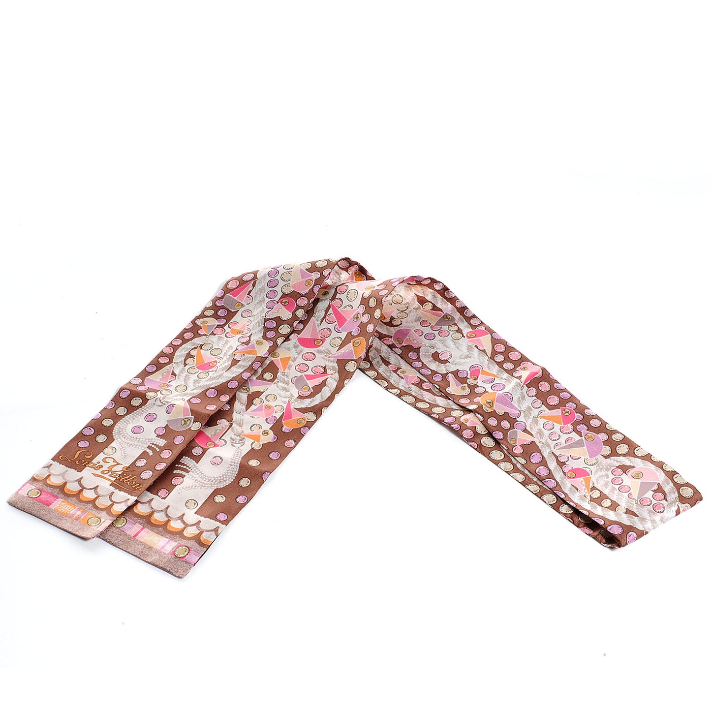 Silk Escale Bandeau Pink