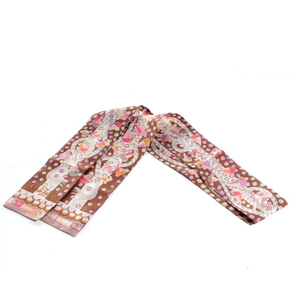 Louis Vuitton Silk Escale Bandeau Pink 1 of 5