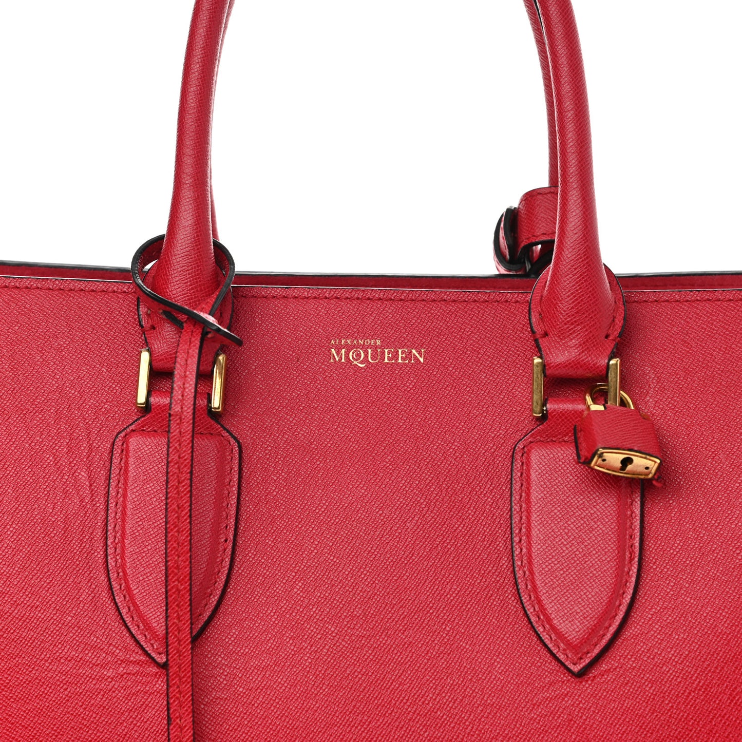 Saffiano Heroine Open Tote Red