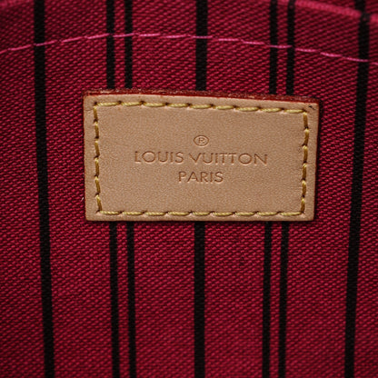 Louis Vuitton Monogram Neverfull MM GM Pochette Fuchsia 6 of 7