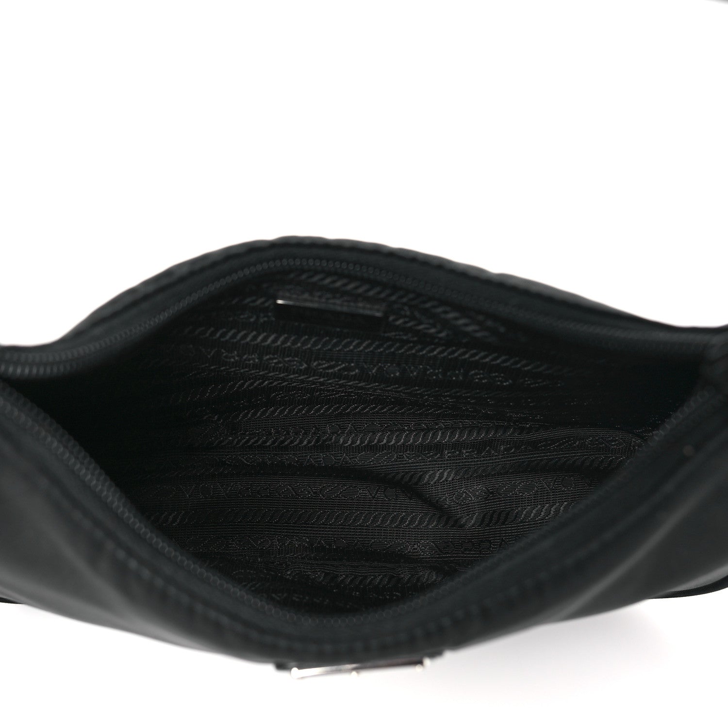 Prada Tessuto Nylon Mini Re-Edition 2000 Bag Black 5 of 10