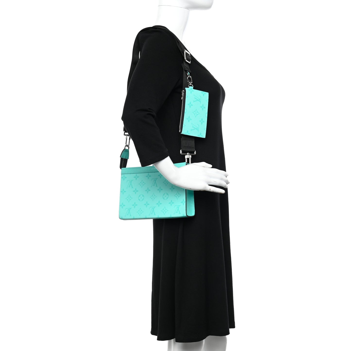 Monogram Gaston Wearable Wallet Miami Green