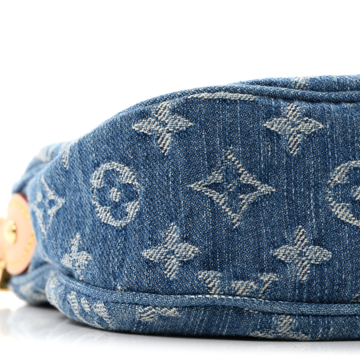 Louis Vuitton Monogram Denim Pochette Valley Blue 8 of 10