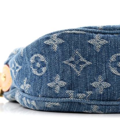 Louis Vuitton Monogram Denim Pochette Valley Blue 8 of 10