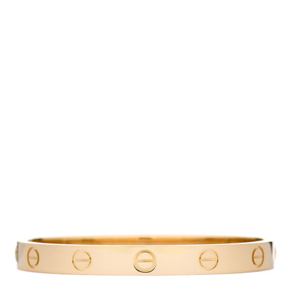 Cartier 18K Yellow Gold LOVE Bracelet 15 1 of 6