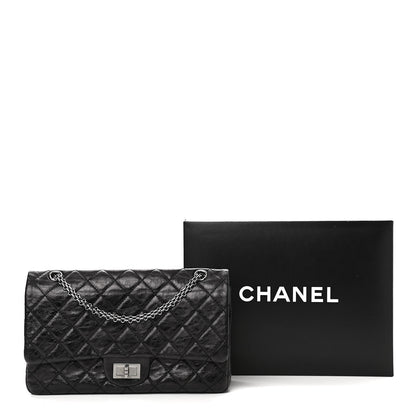 Chanel Aged Calfskin Quilted 2.55 Reissue 227 Flap Black 12 of 12