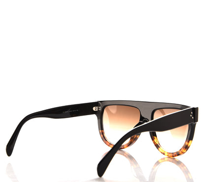 Celine Shadow Sunglasses CL 41026/S Black Havana 4 of 6