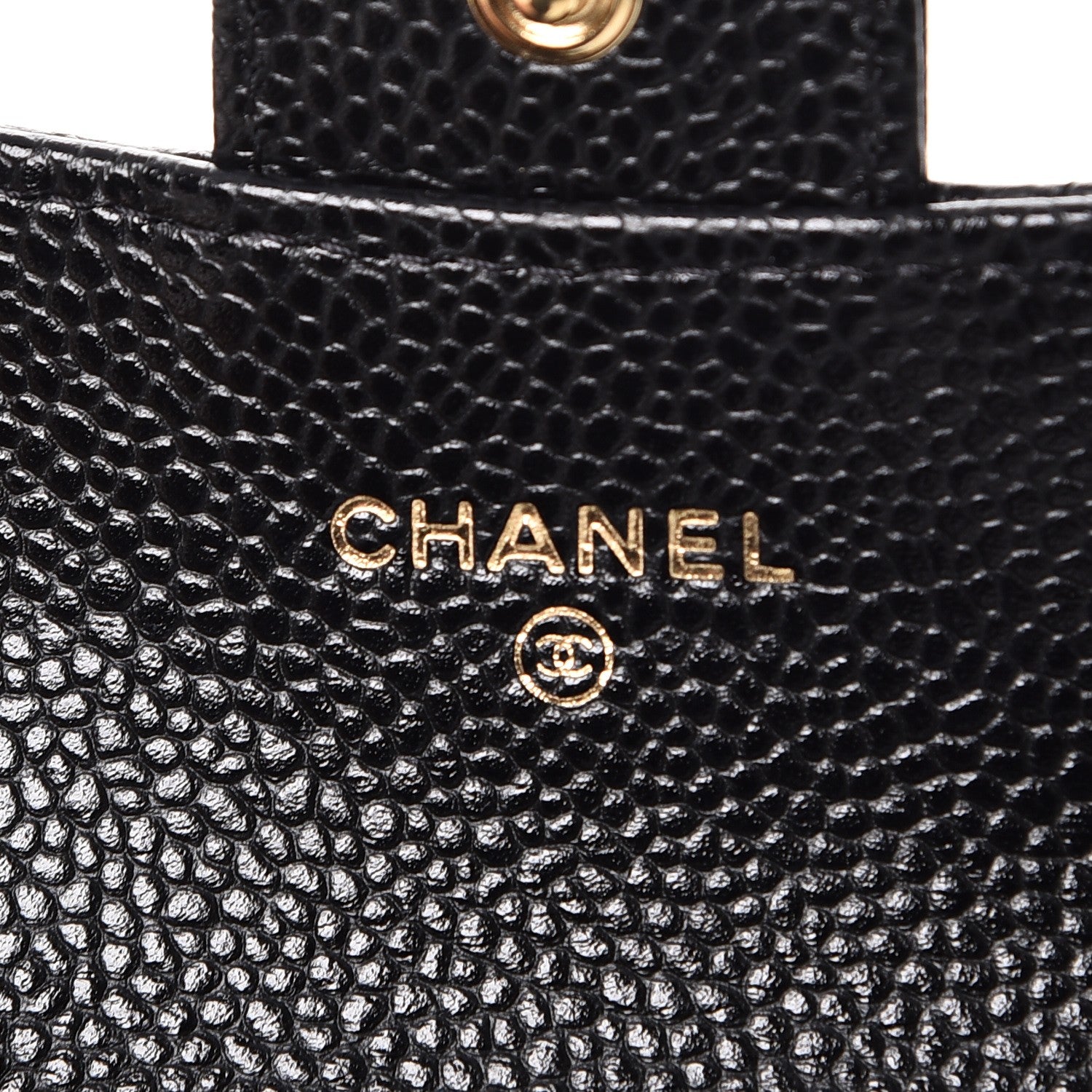 Chanel Caviar Quilted Flap Card Holder Black 6 of 9