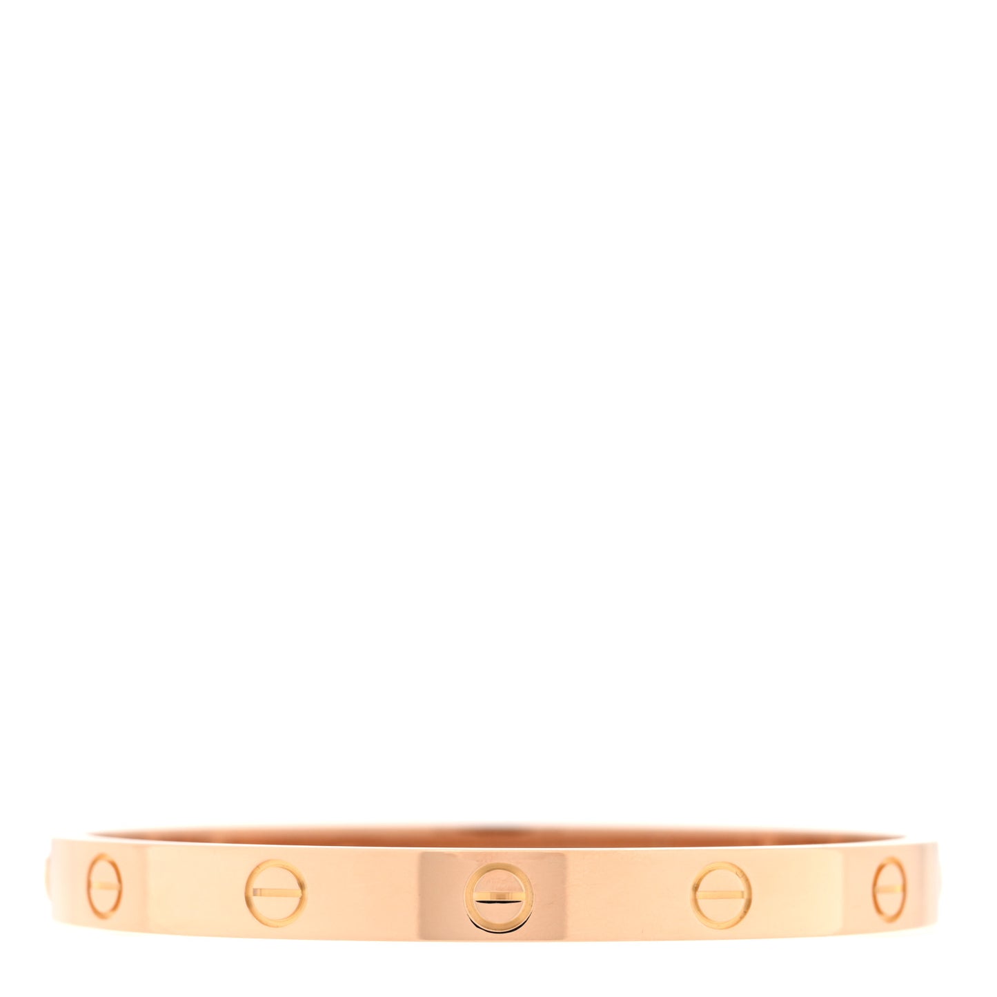 18K Pink Gold LOVE Bracelet 17