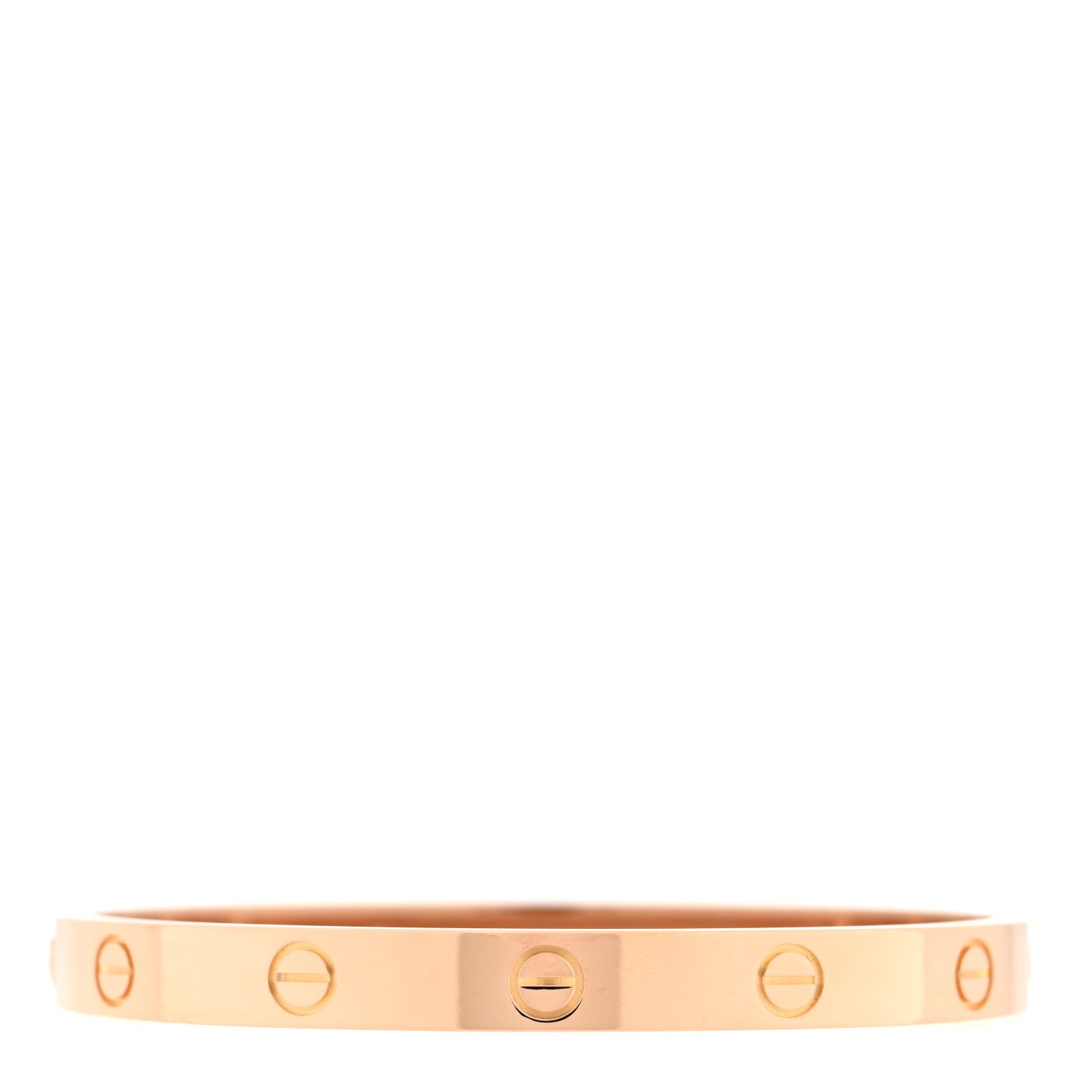 Cartier 18K Pink Gold LOVE Bracelet 17 2 of 6