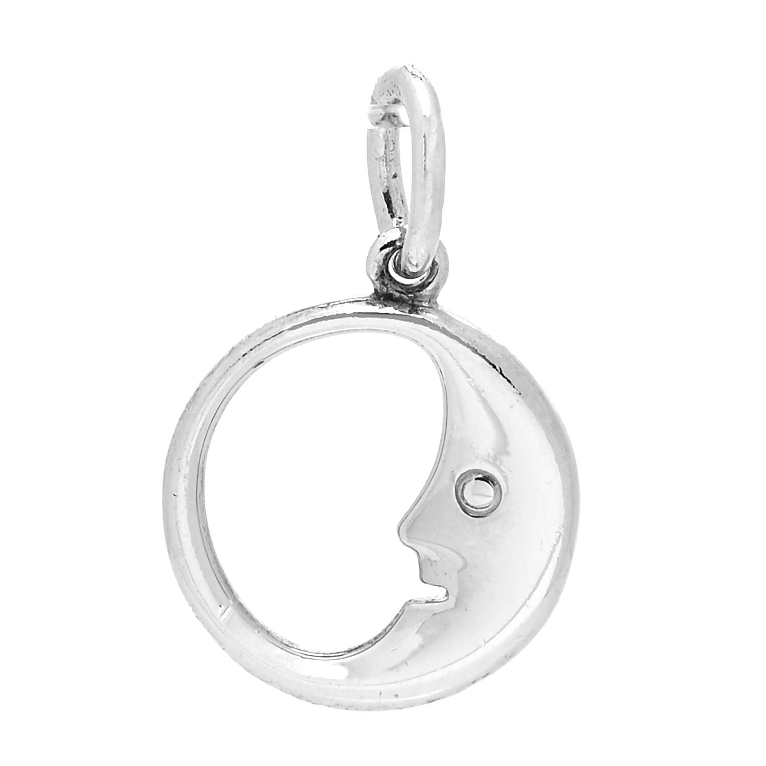 Tiffany Sterling Silver Over the Moon Charm 1 of 4