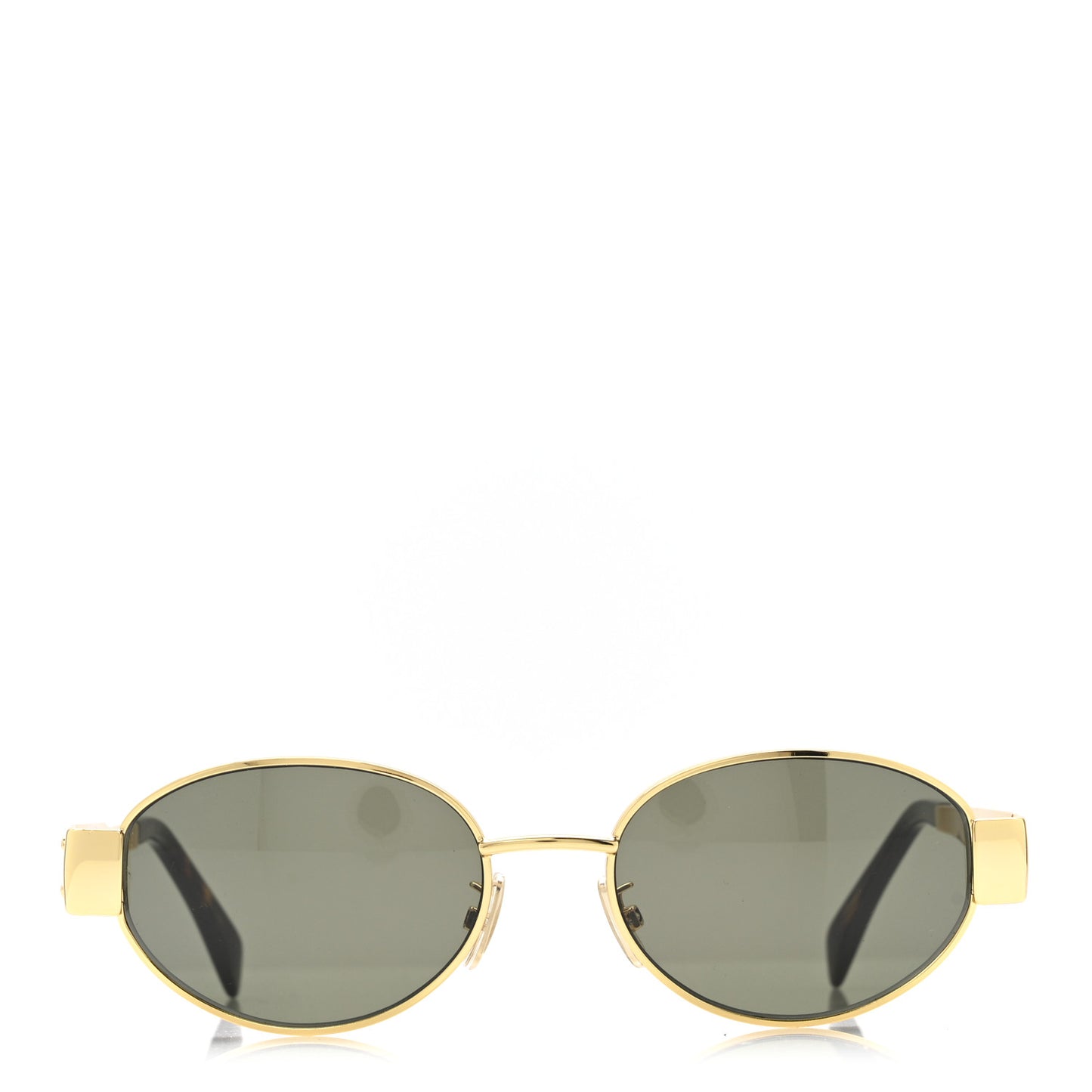 Metal Triomphe 01 Sunglasses CL40235U Gold Green