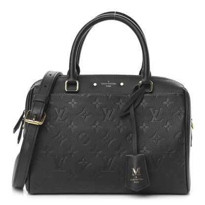 Louis Vuitton Empreinte Speedy Bandouliere 25 NM Black 1 of 14