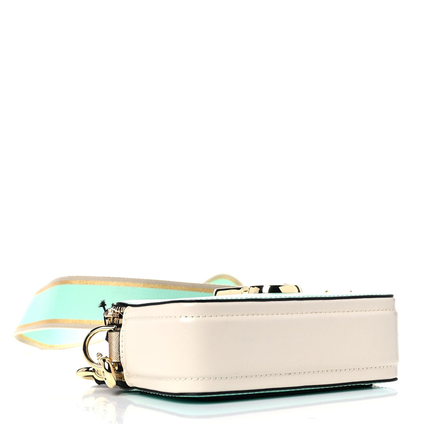 Saffiano Small Snapshot Camera Bag Mint Julep Multicolor