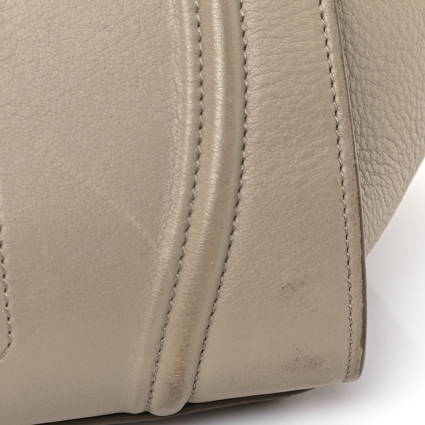 Supple Calfskin Medium Phantom Luggage Beige