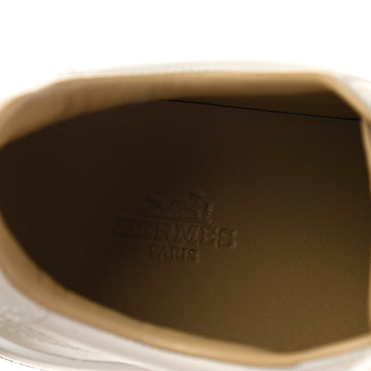 Hermes Swift Brides de Gala Print Womens Voltage Sneakers 36.5 White Black 7 of 9