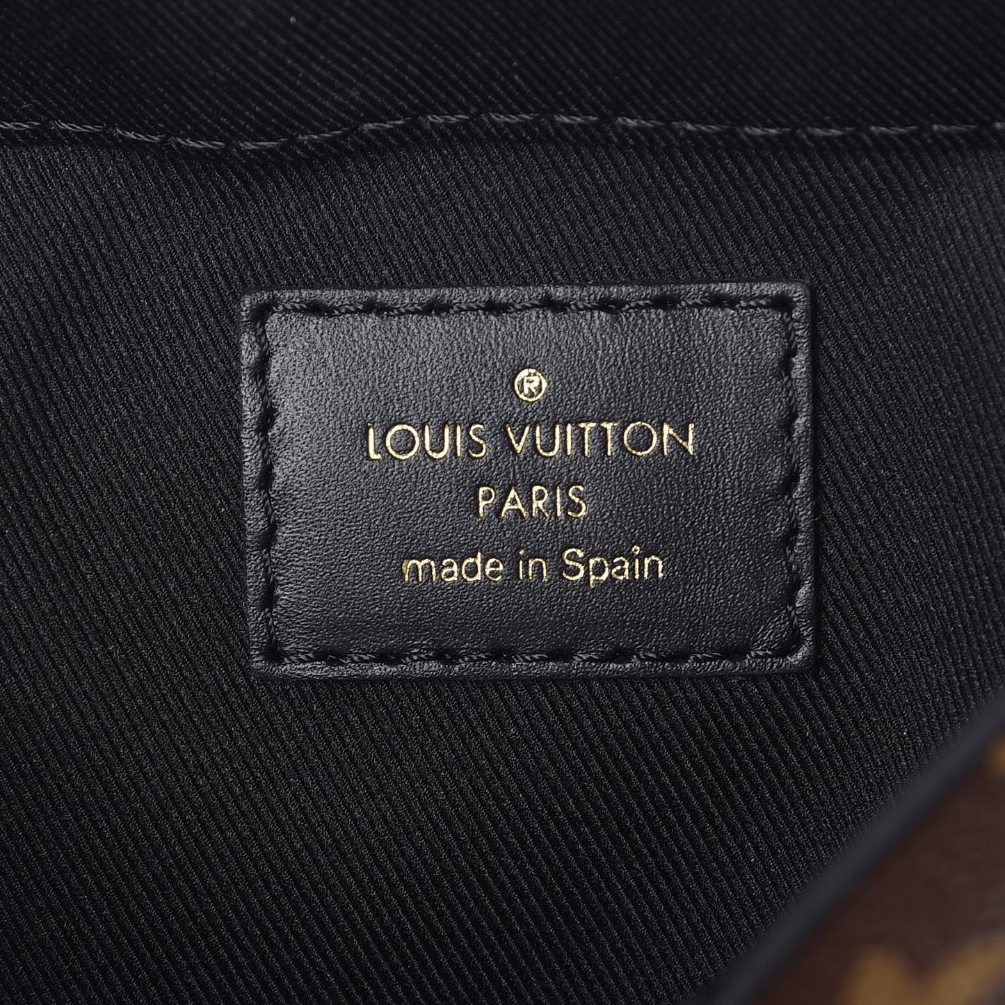 Monogram Saintonge Black