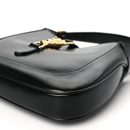 Gucci Boarded Dyana Lux Calfskin Small Jackie 1961 Hobo Black 10 of 10
