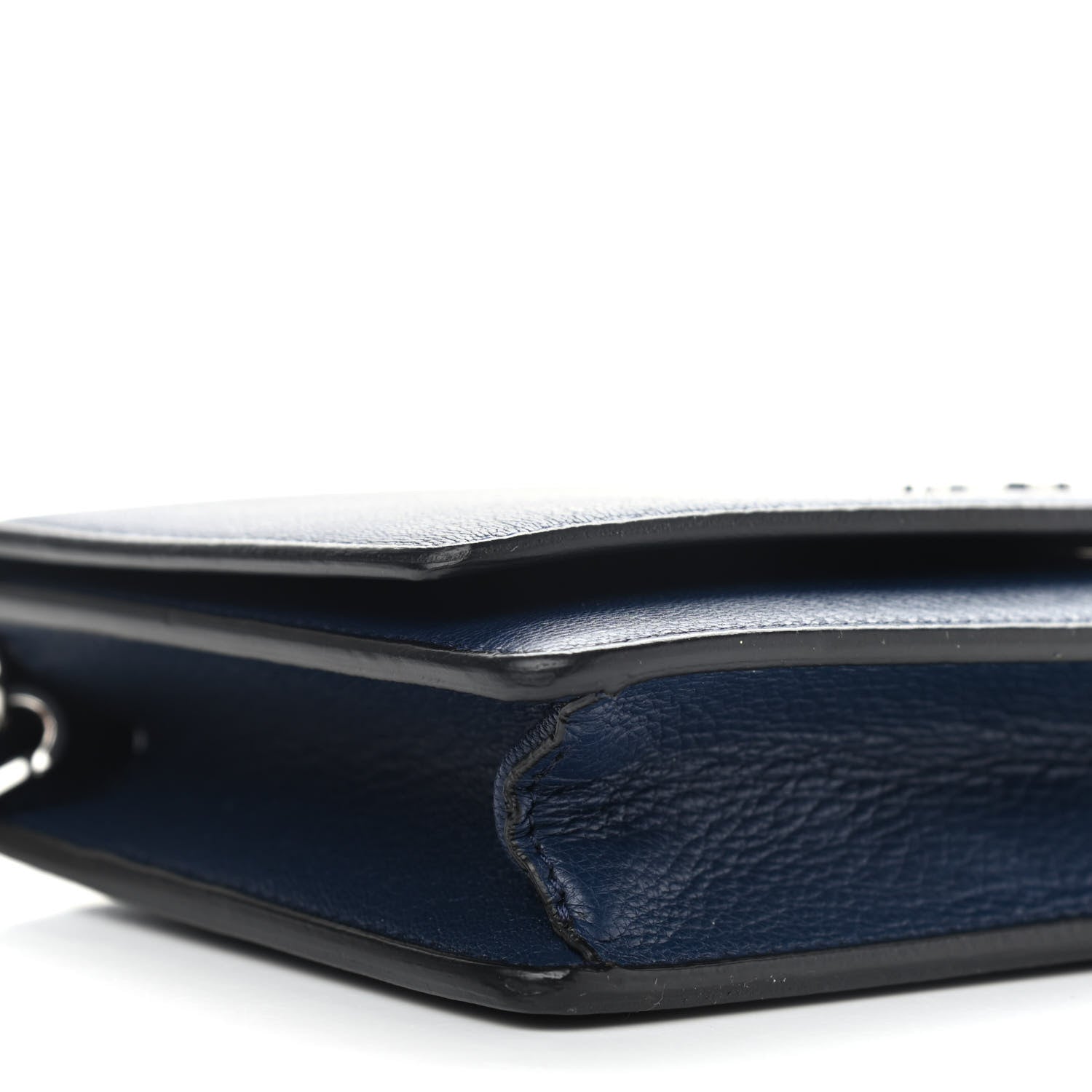 Givenchy Sugar Goatskin Pandora Chain Wallet Navy 9 of 11
