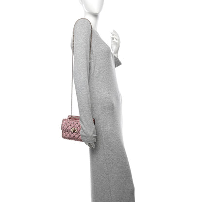 Valentino Garavani Metallic Wrinkled Lambskin Small Rockstud Spike Shoulder Bag Lipstick 2 of 9