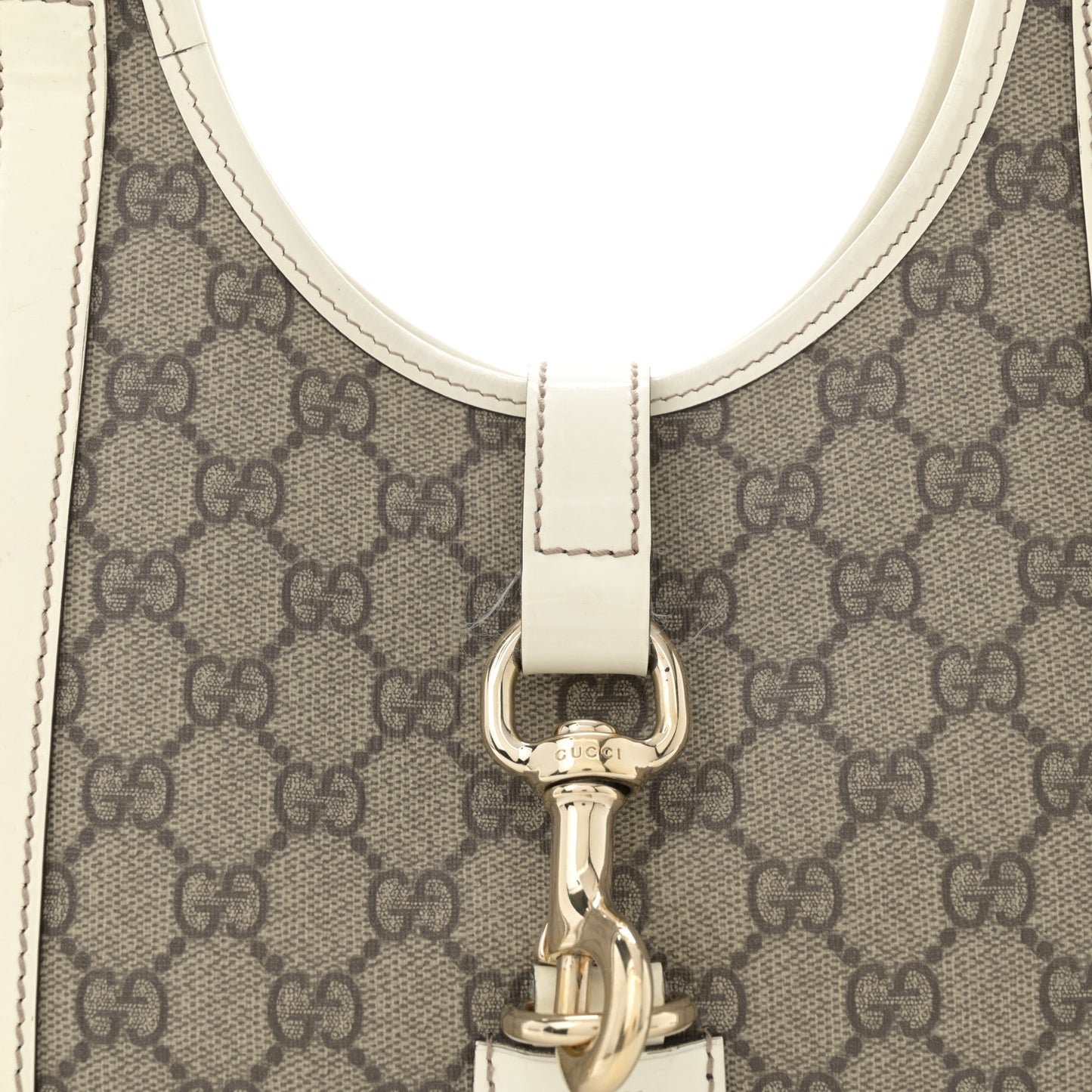 GG Plus Monogram Small Joy Shoulder Bag Off White