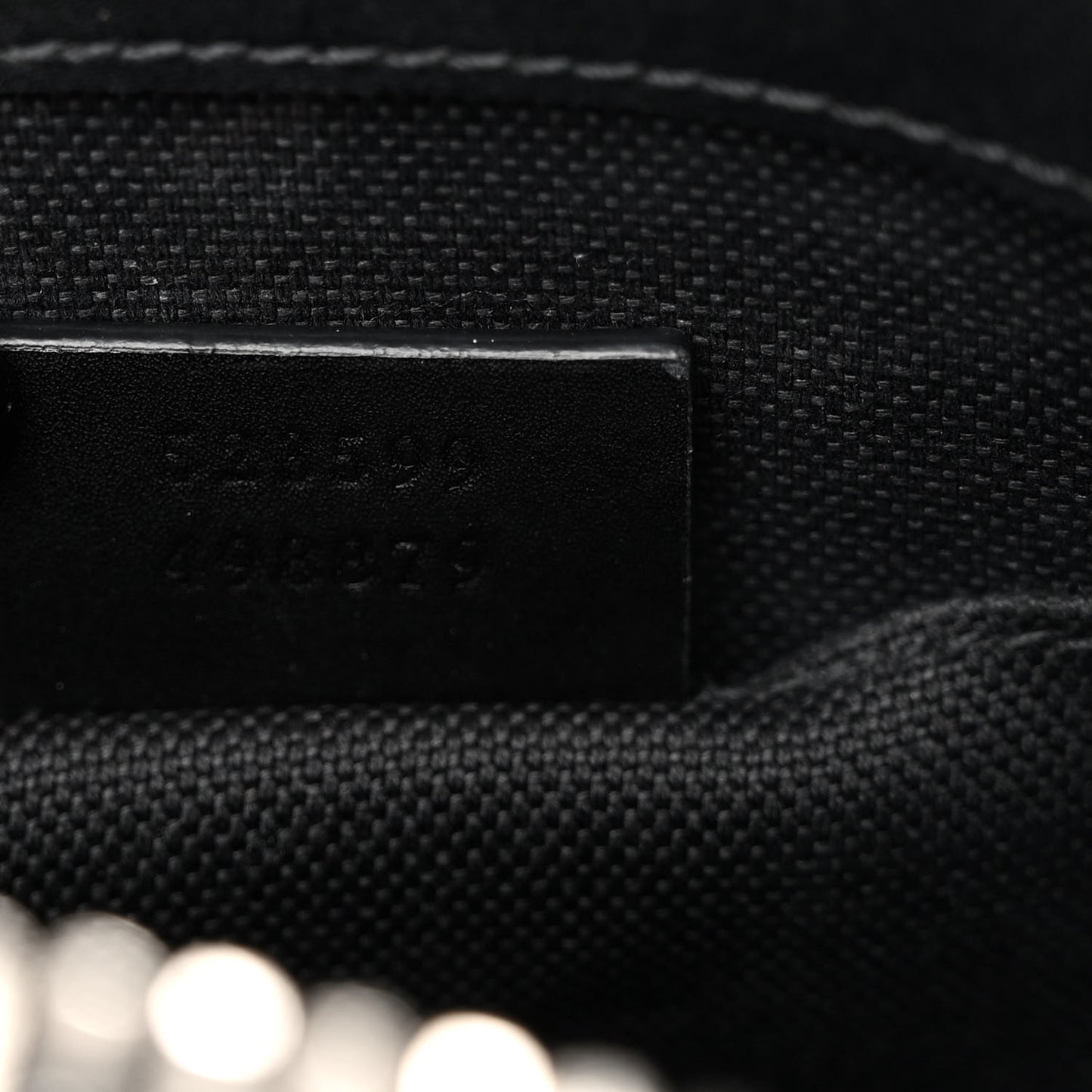 GG Supreme Monogram Web Small Flat Messenger Bag Black Grey