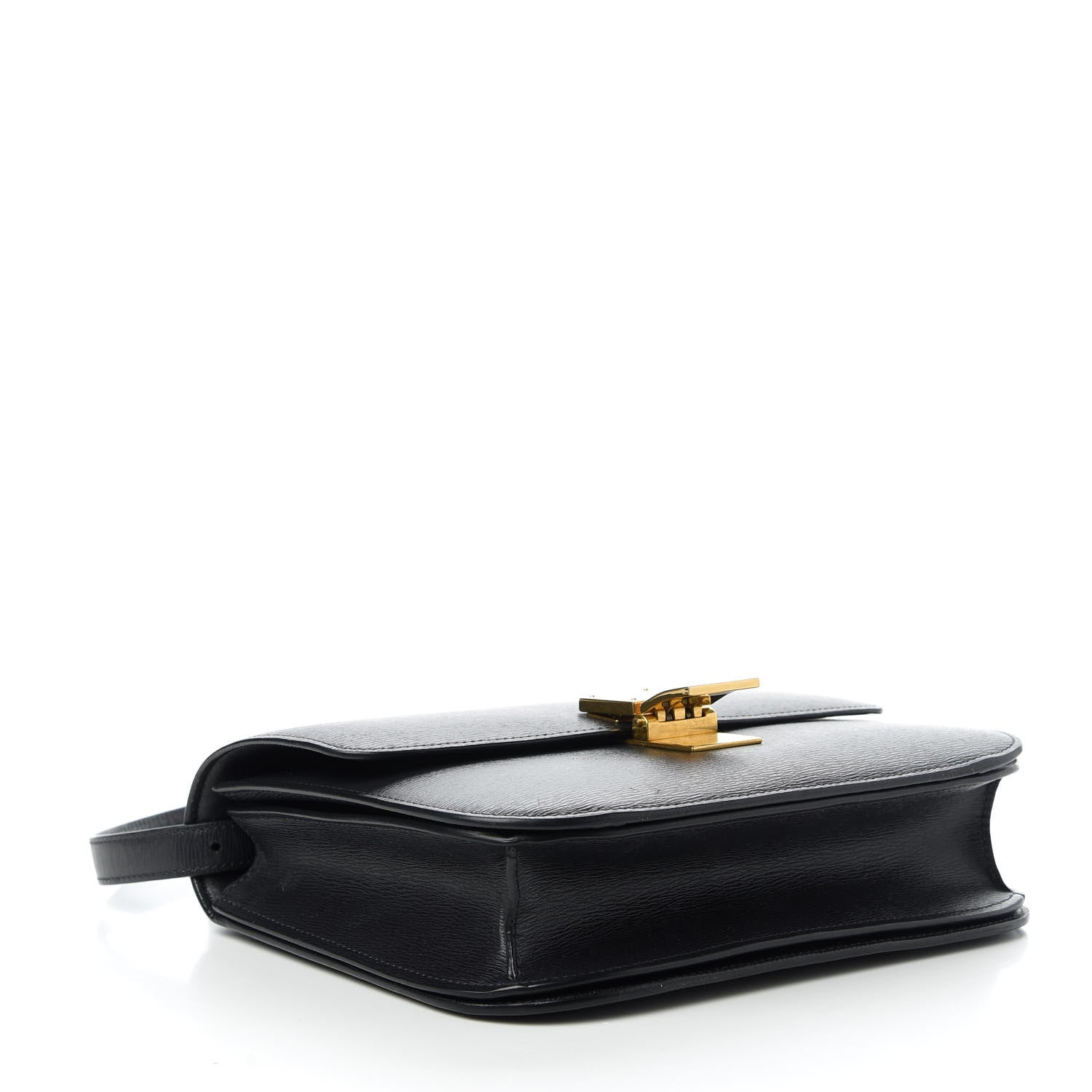 Celine Liege Calfskin Medium Classic Box Flap Bag Anthracite 4 of 12